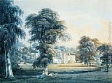 Chalfont House, Buckinghamshire, with a Shepherdess by Thomas Girtin